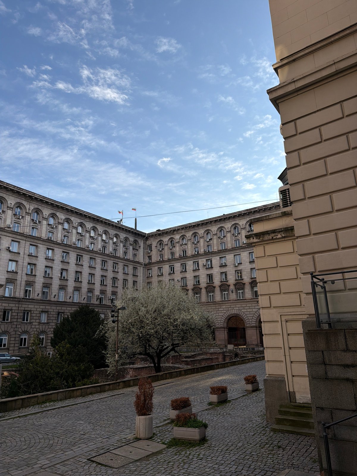 Spring celebration documented at historic Sofia landmarks with Martenitsi