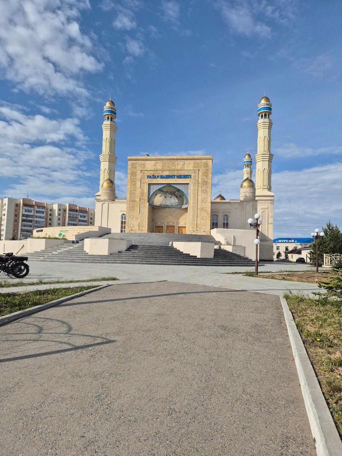 Early morning documentation tour captures Kokshetau city landmarks