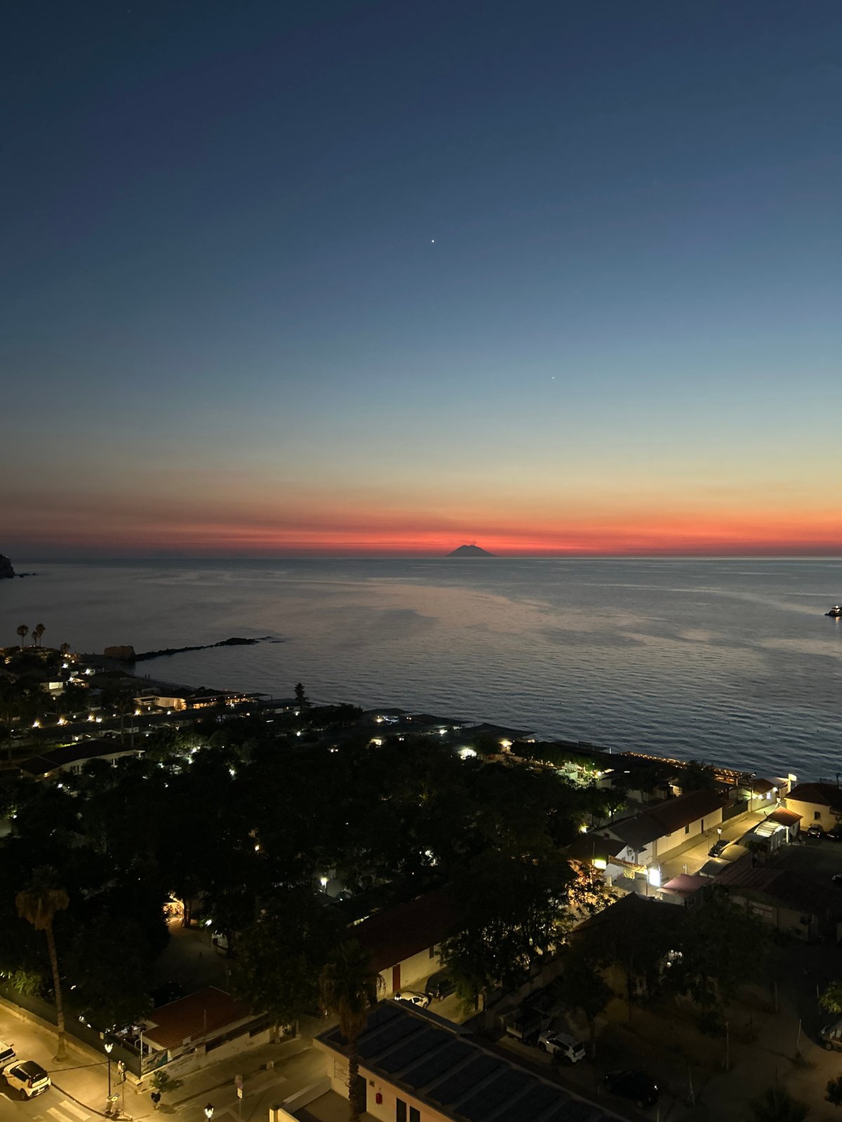 Tropea hosts a Calabrian food festival at golden hour