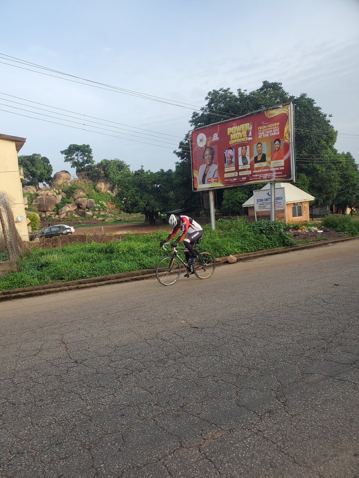 Early morning daily life scenes across Jos, Nigeria