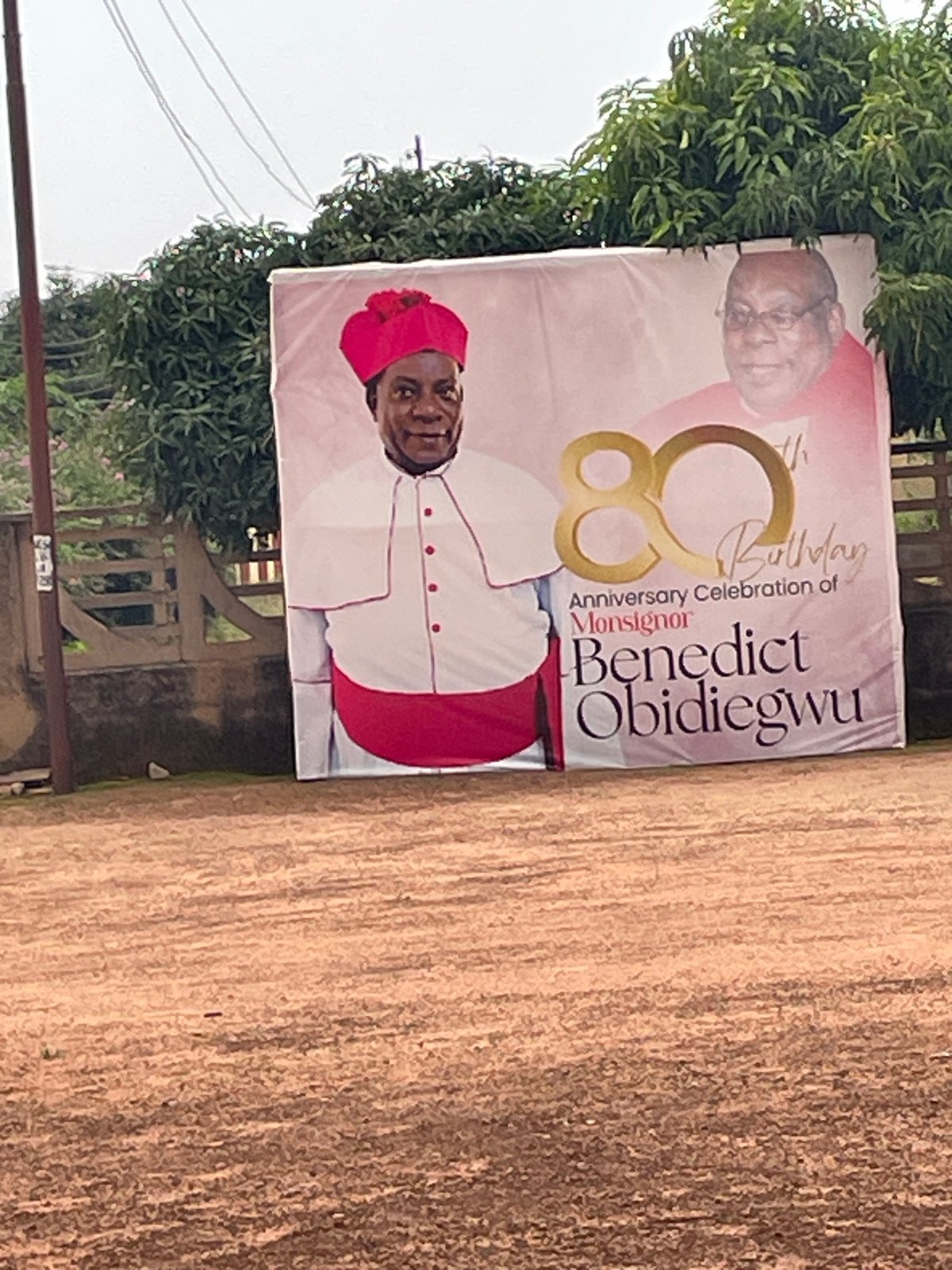 Church community marks monsignor's 80th birthday in Bar Jirgi Summa