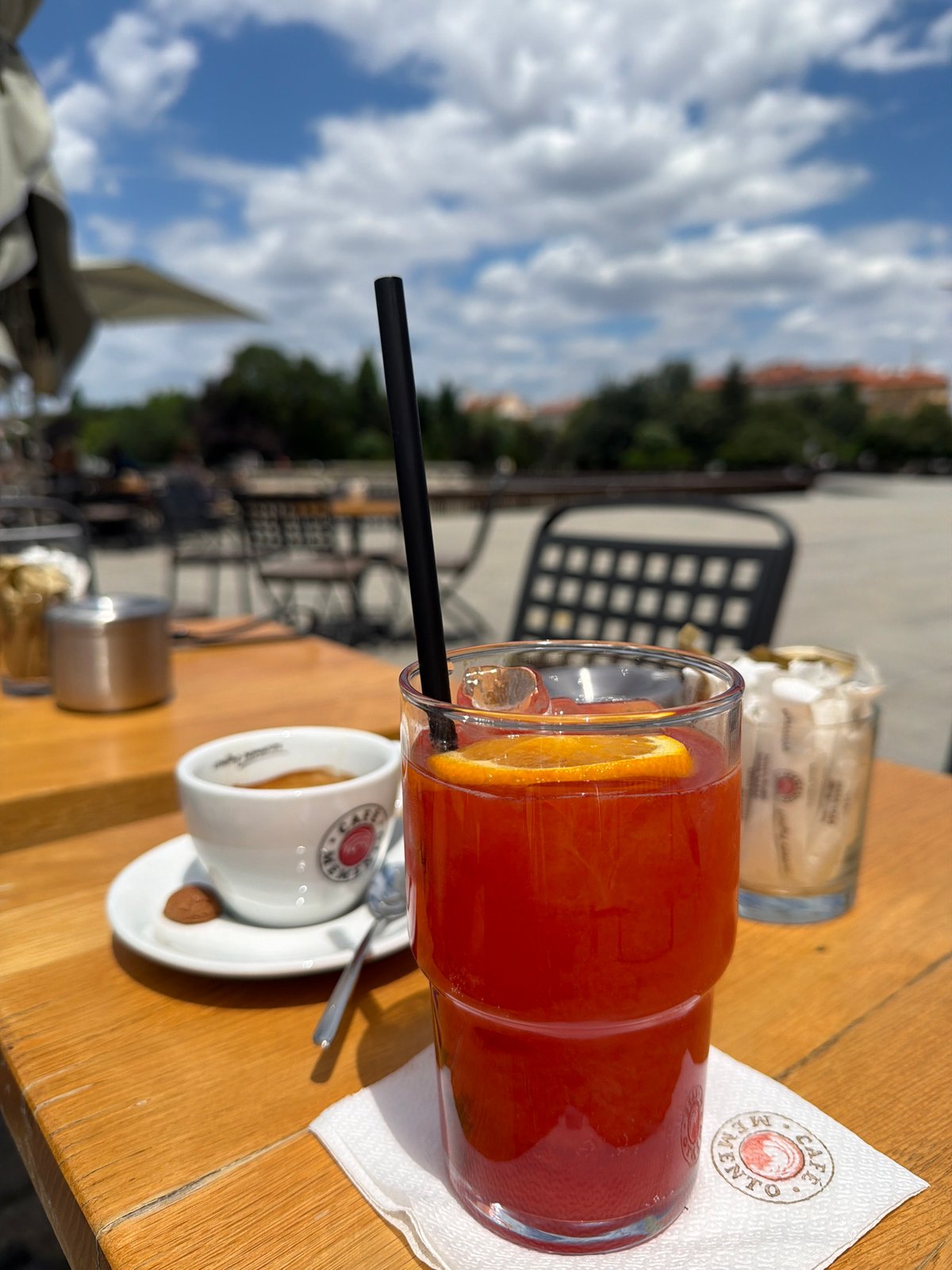 Café drinks and racing simulators on a Sofia morning