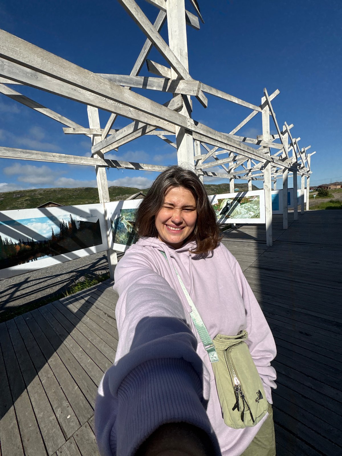 Summer day out in Teriberka's remote Arctic village