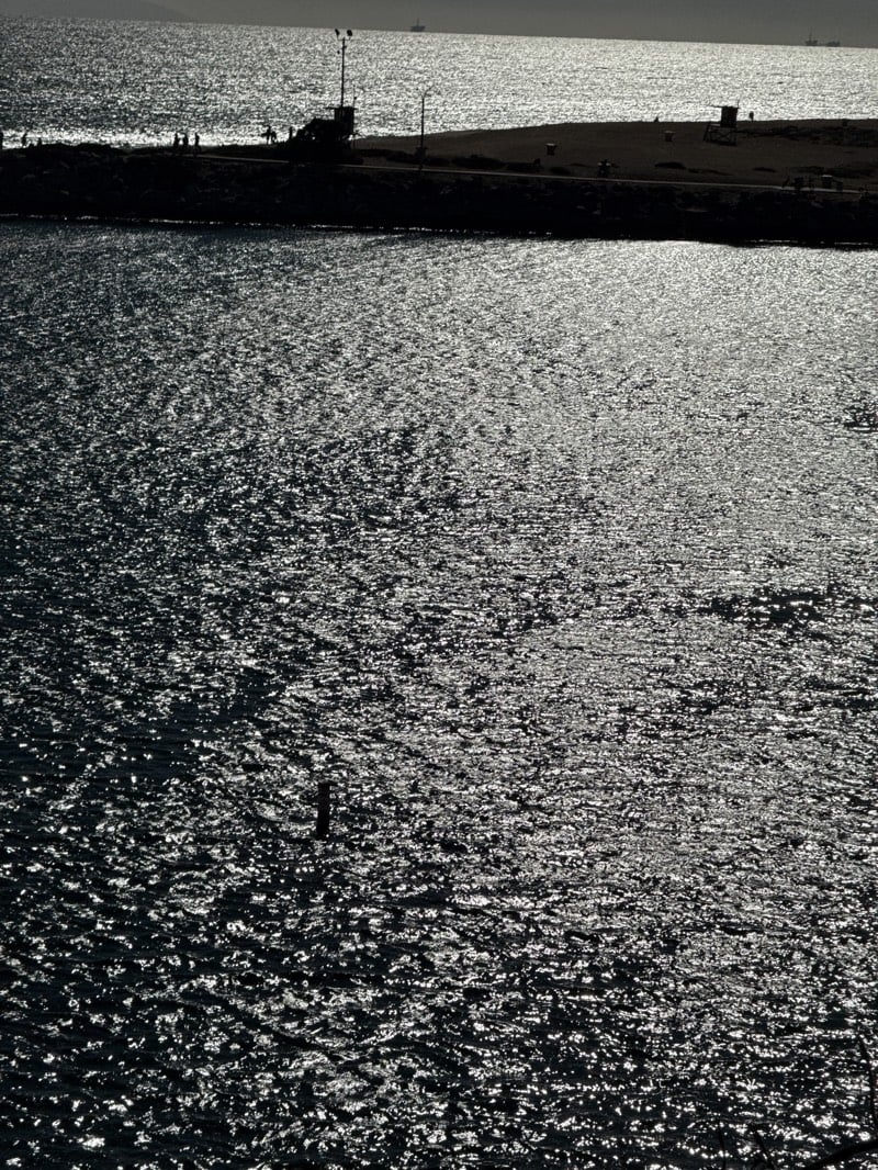 Ocean views documented during brief Newport Beach visit
