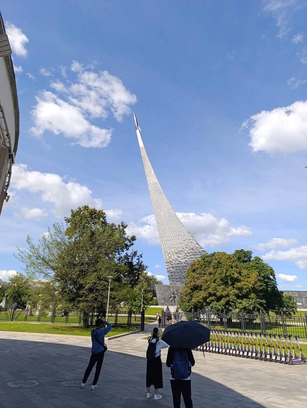 Classic and custom car exhibition on display near VDNKh, Moscow