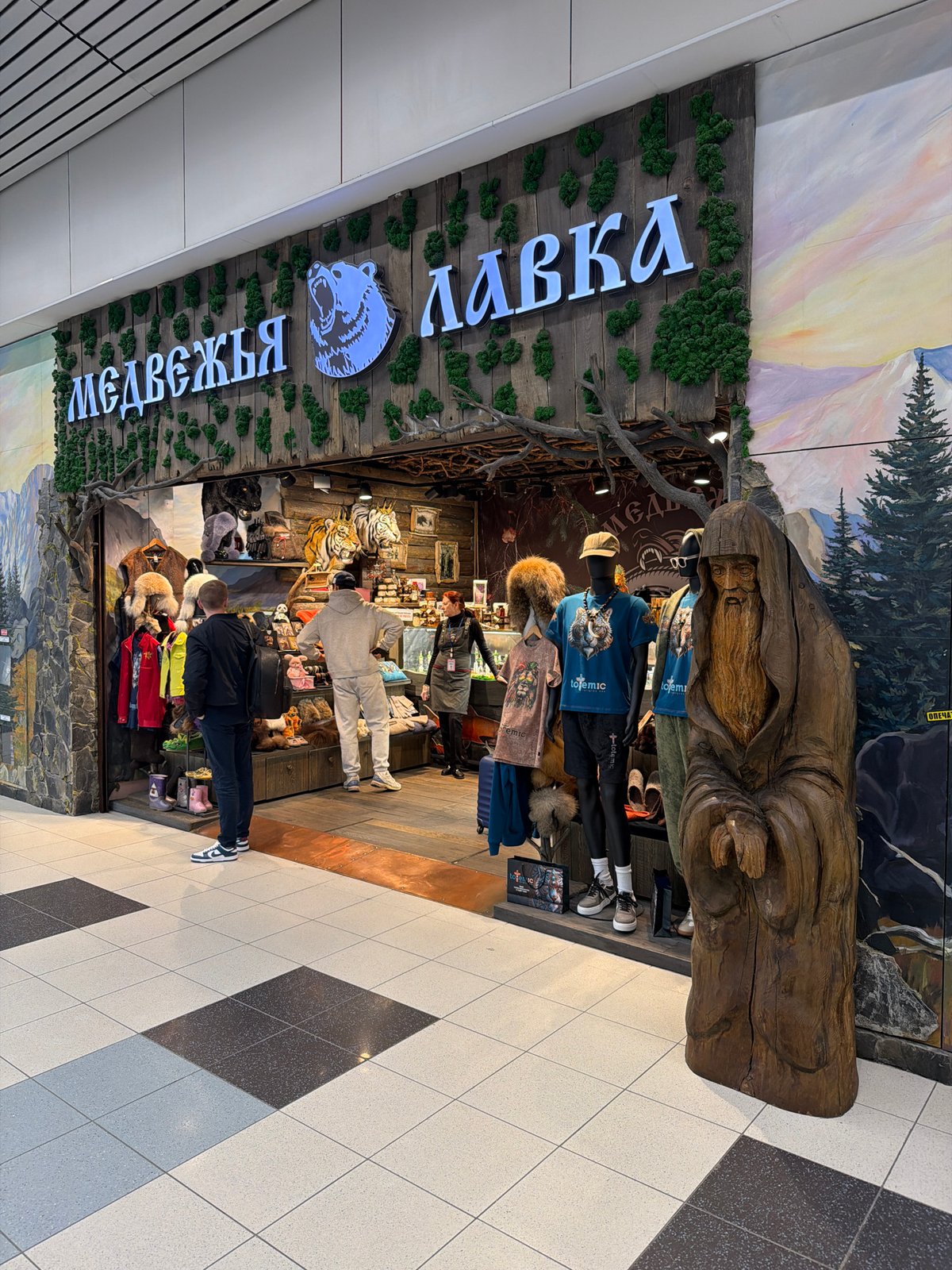 Woman documented at Domodedovo Airport during early morning hours