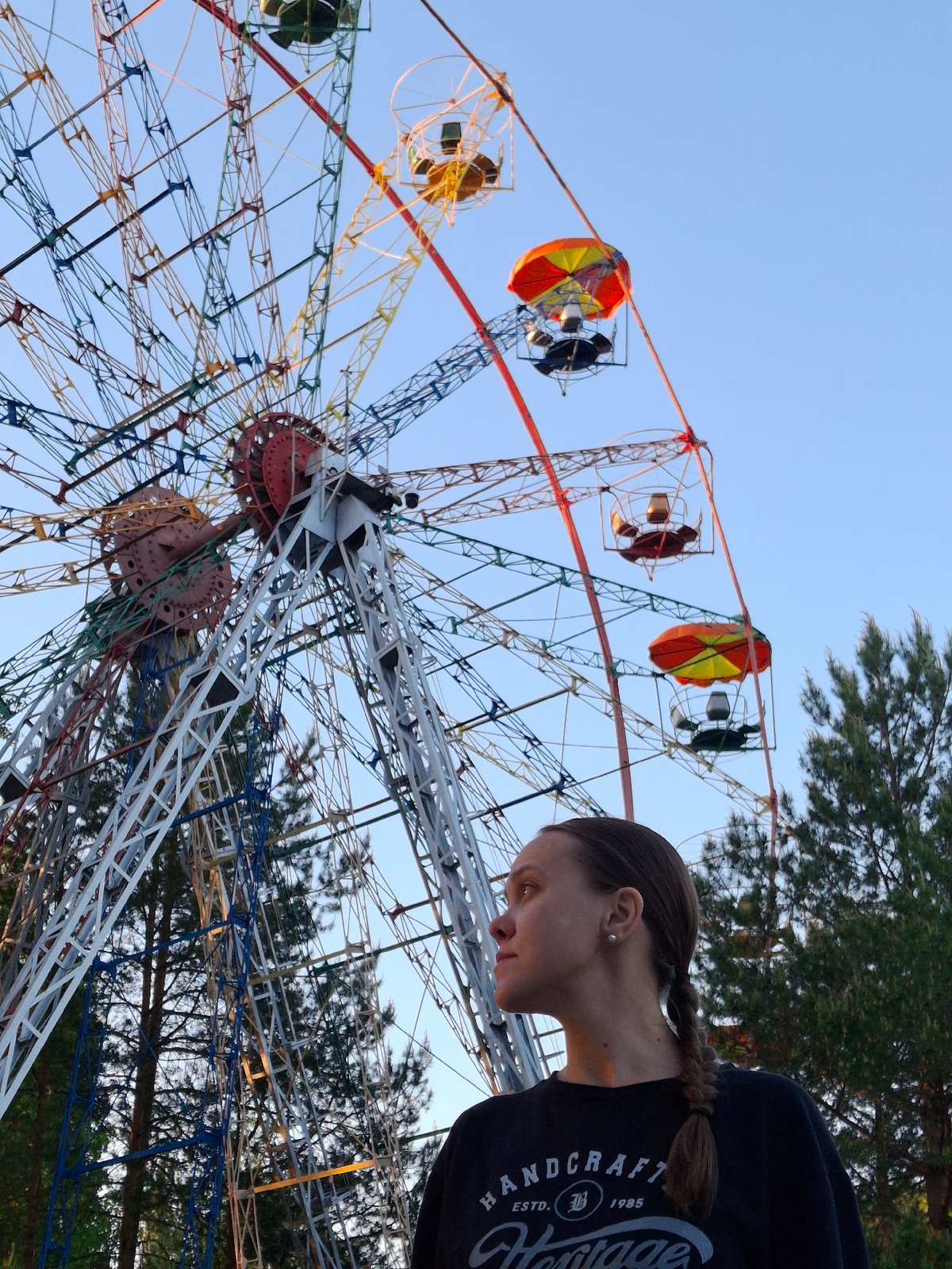 Fairground activities documented in Chaikovsky, Russia