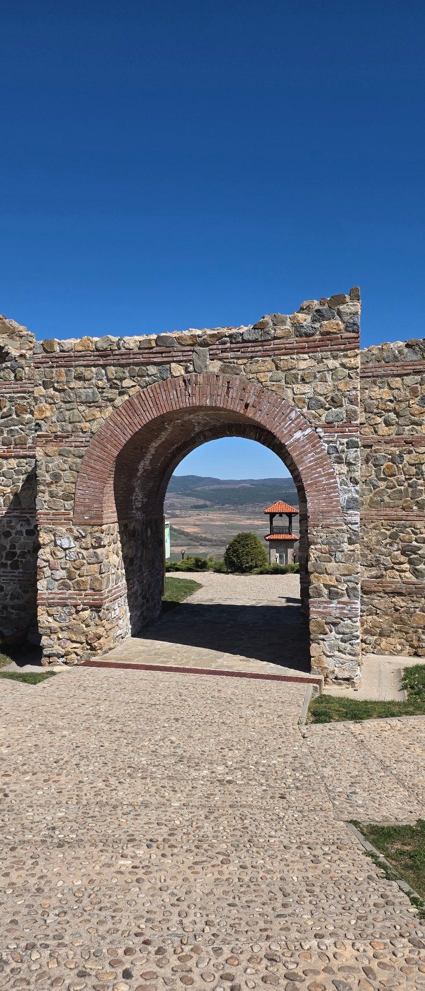 Ancient fortress and wooden bridge documented in Belchin, Bulgaria