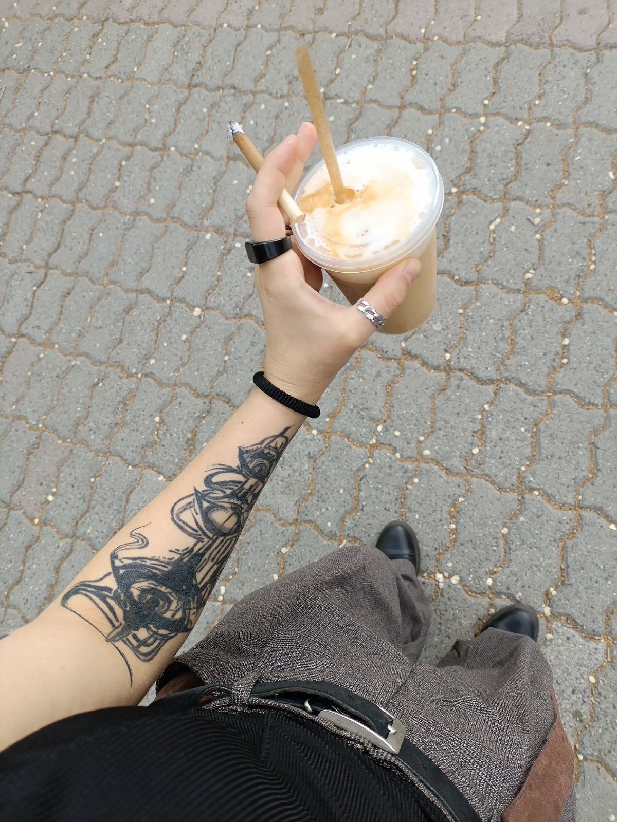 Coffee break walk captured across central Yerevan streets