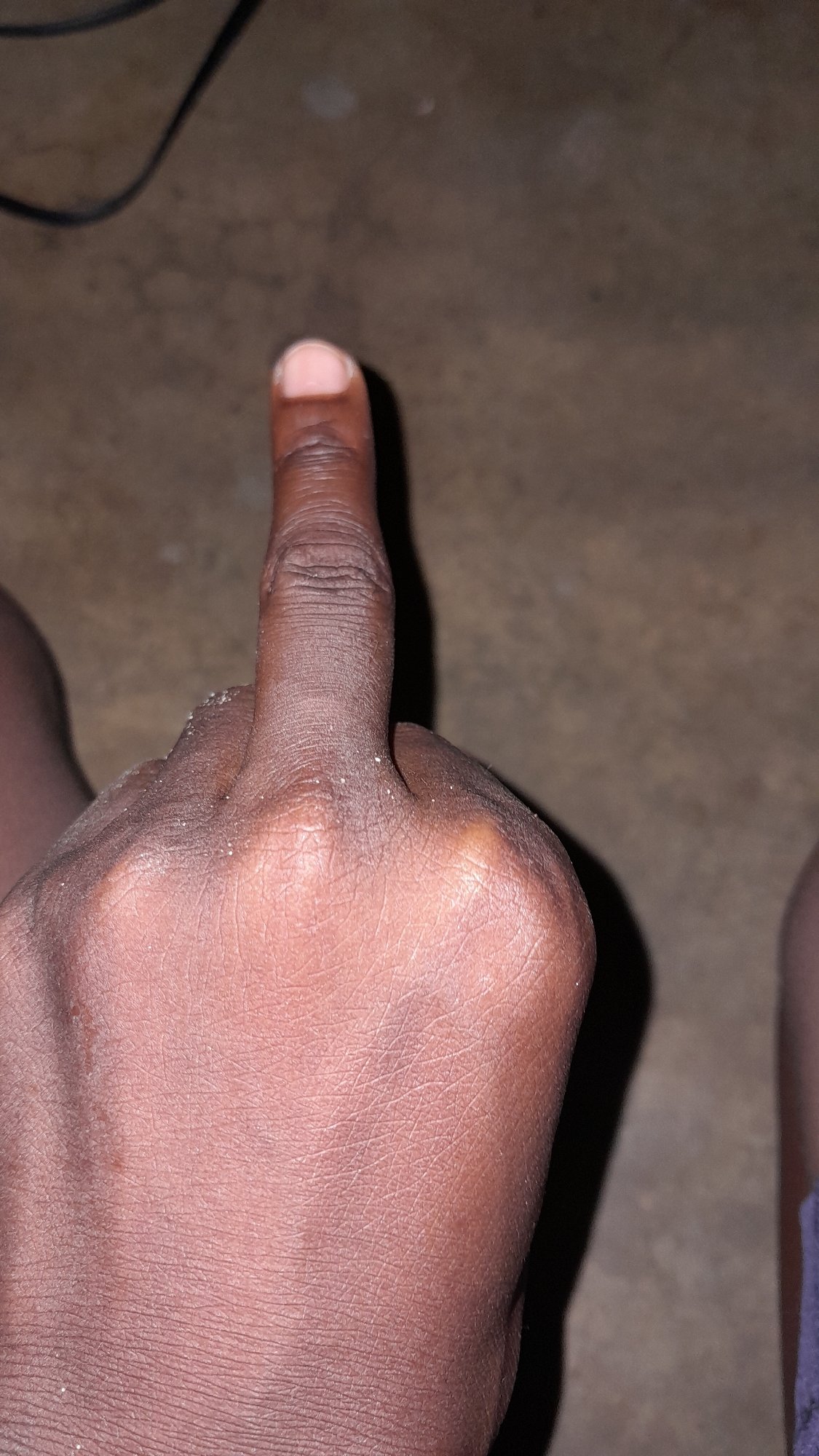 Backyard crops and hand gestures in Jalingo, Nigeria