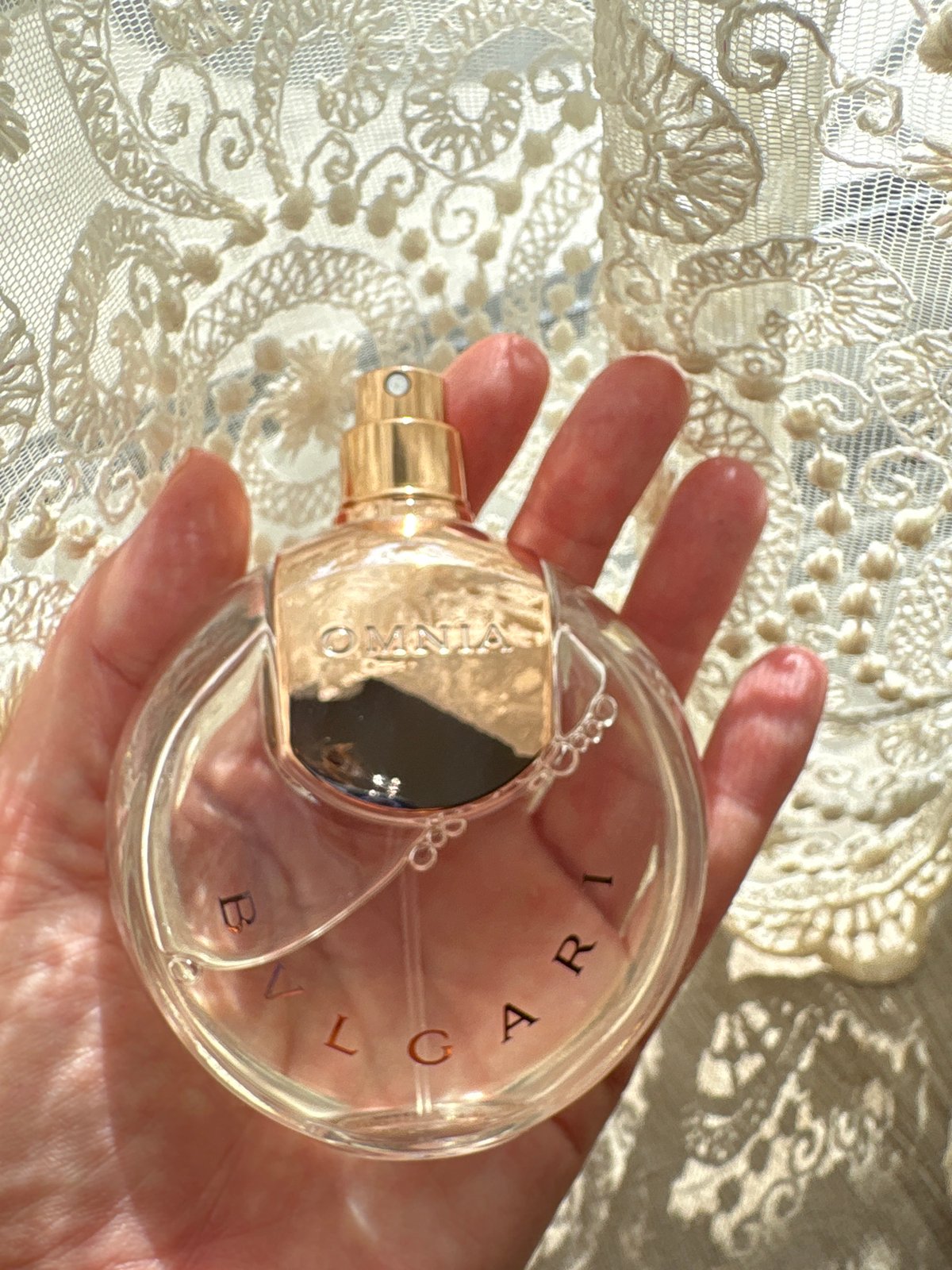 Perfume bottle photography session documented in Bar, Montenegro
