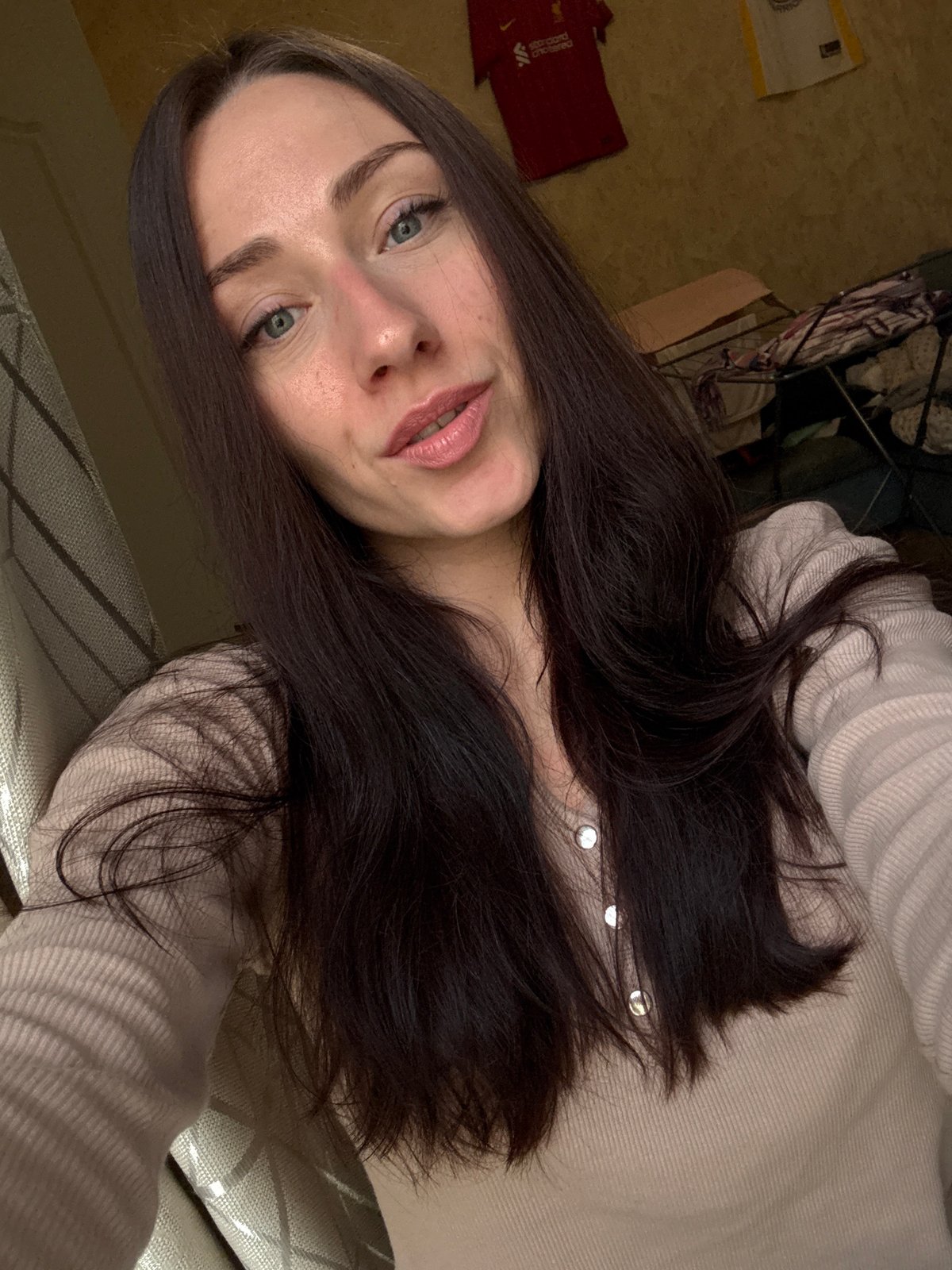 Morning routine and selfie moments captured in Saint Petersburg