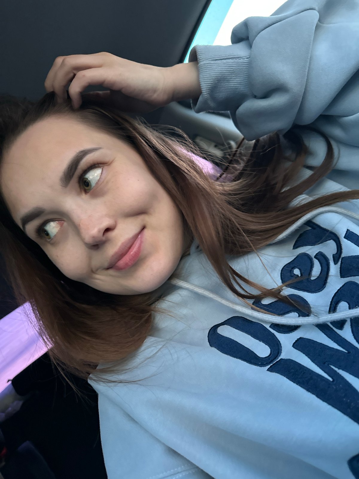 Casual selfies and quiet street scenes captured in Perm