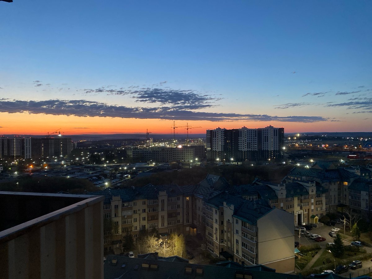Evening observations capture Irkutsk cityscape and personal mementos