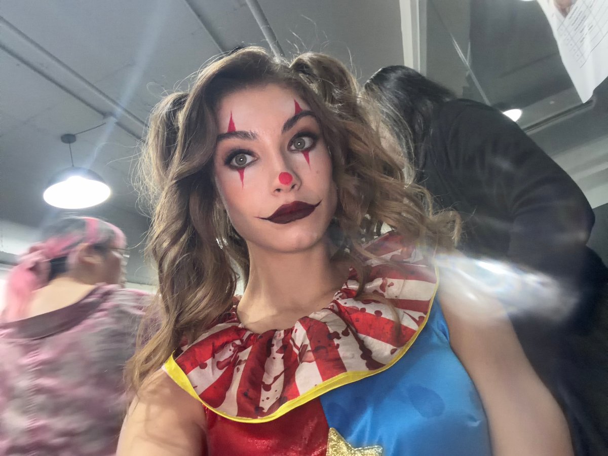 Clown costume styling and photo session in Hong Kong