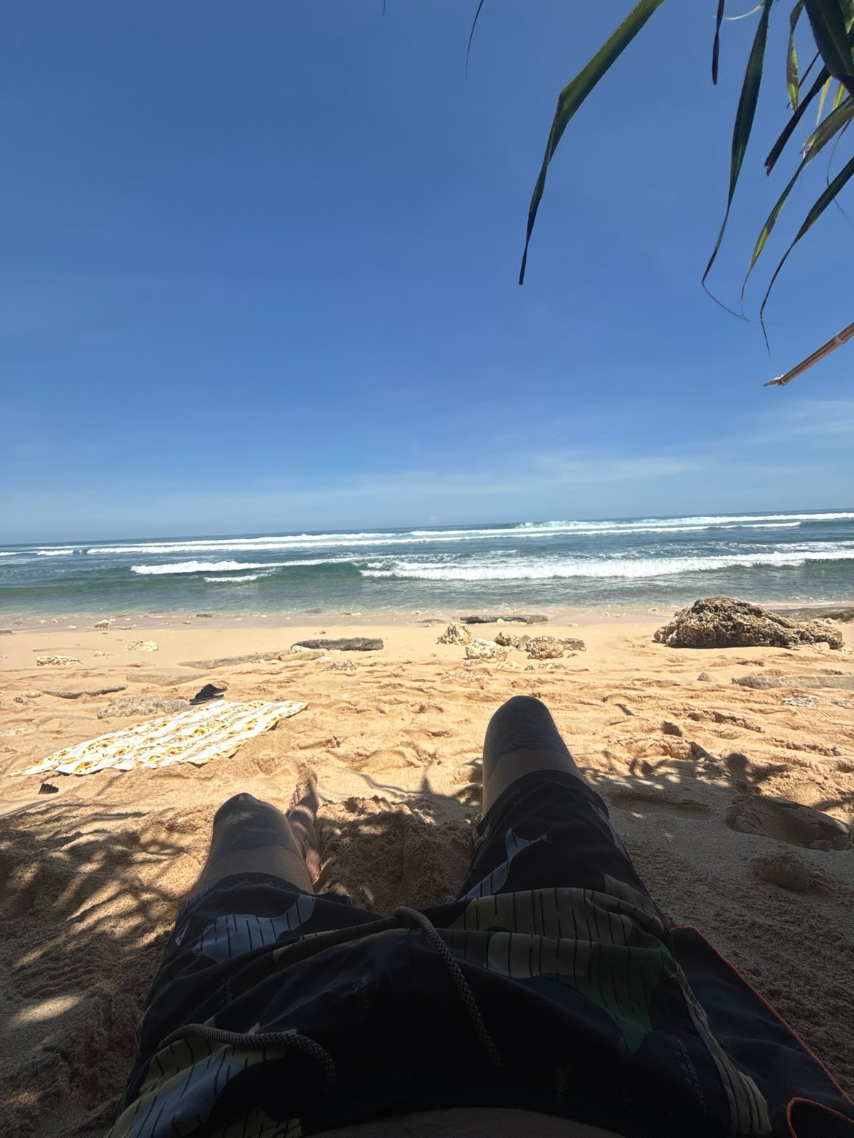 Early morning beach activity observed in Kuta Selatan
