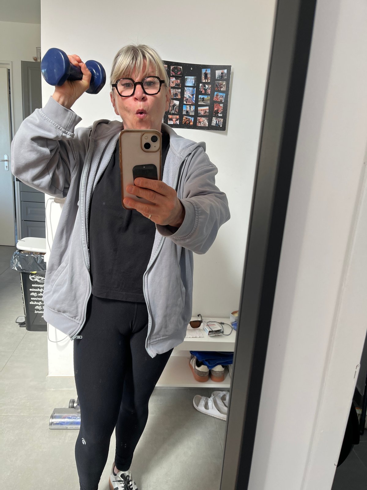 Woman photographed in casual moments at Chambœuf home