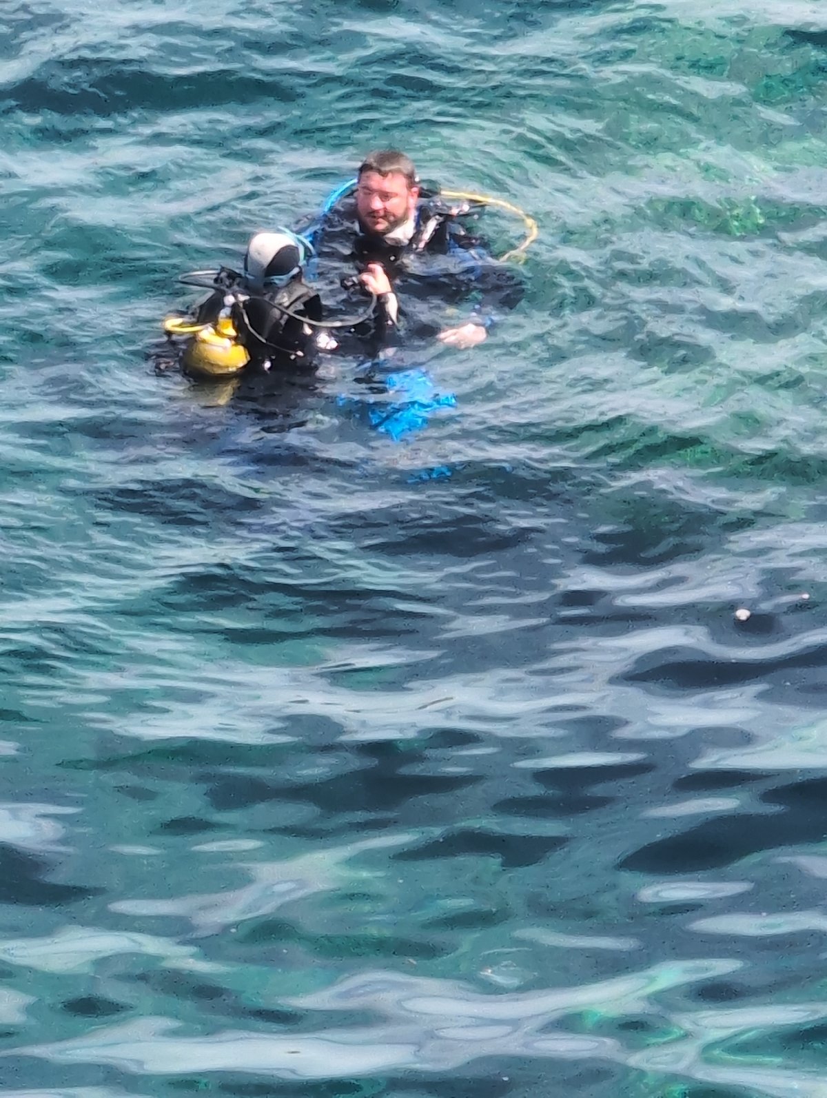 Mediterranean coast activity captured near Hyères, France