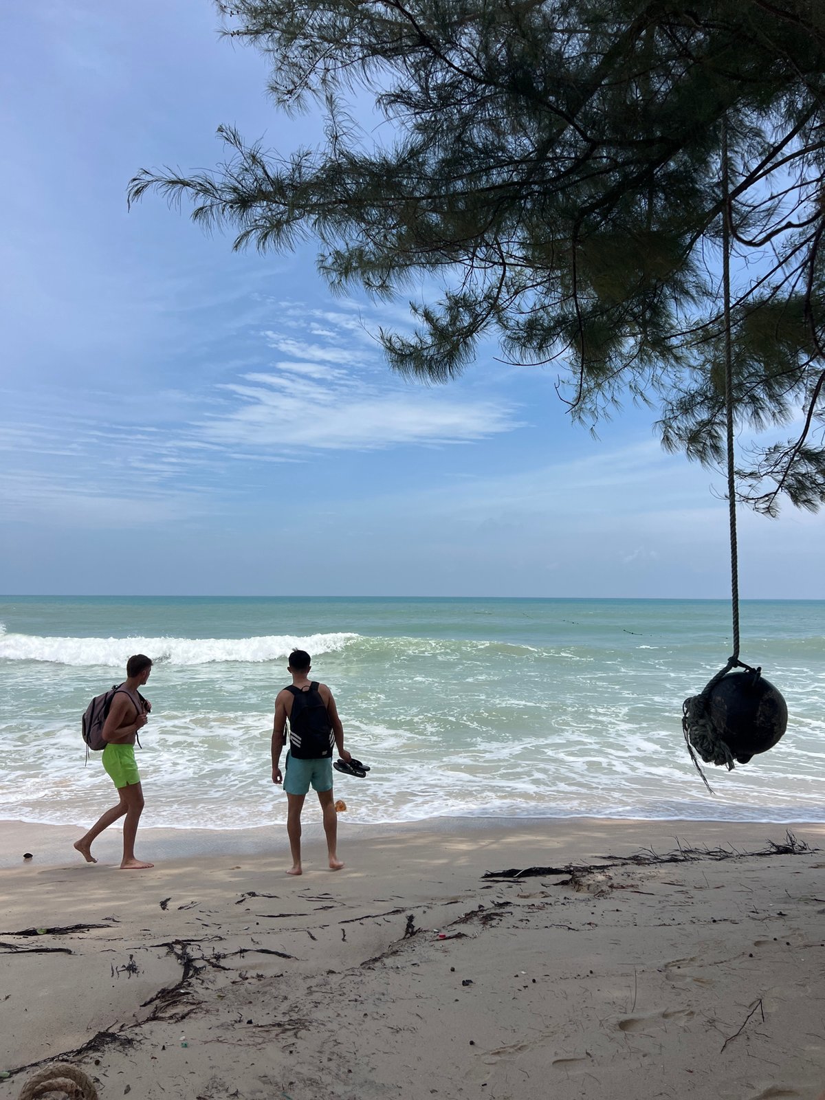 Lazy beach afternoon at Choeng Thale, Phuket