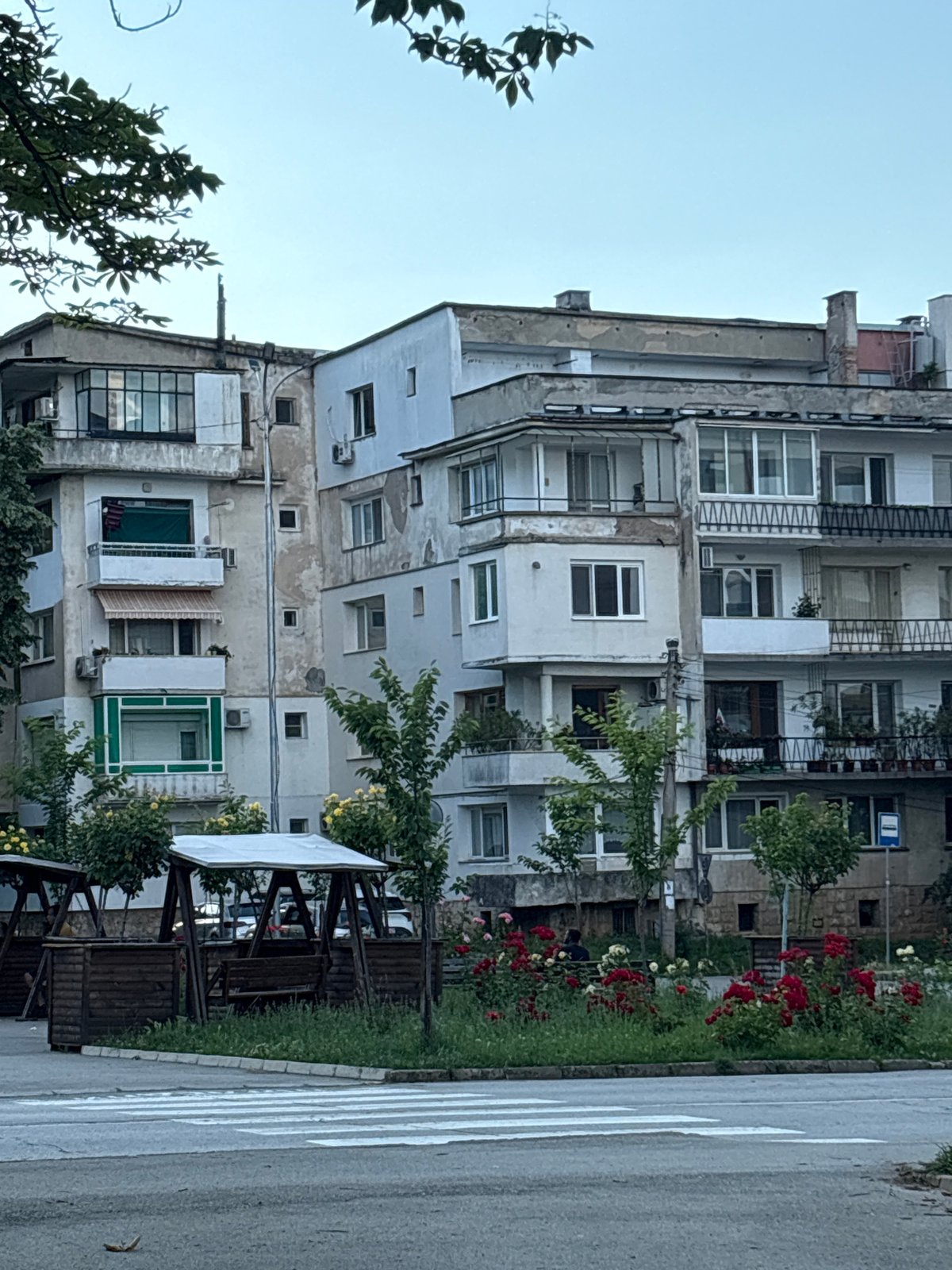 Afternoon street life documented in Vratsa, Bulgaria