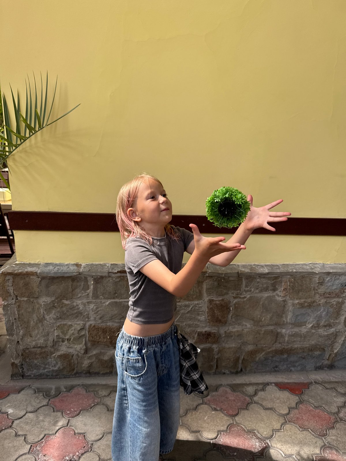 Restaurant outing with pasta, drinks and playtime activities
