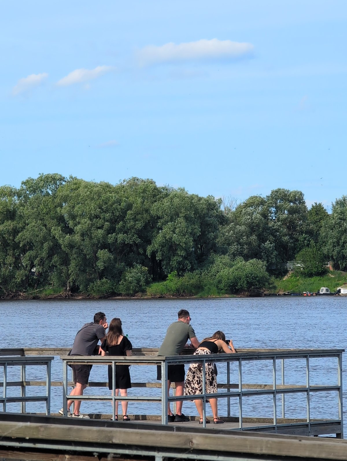 Summer afternoon along Veliky Novgorod's waterfront and parks
