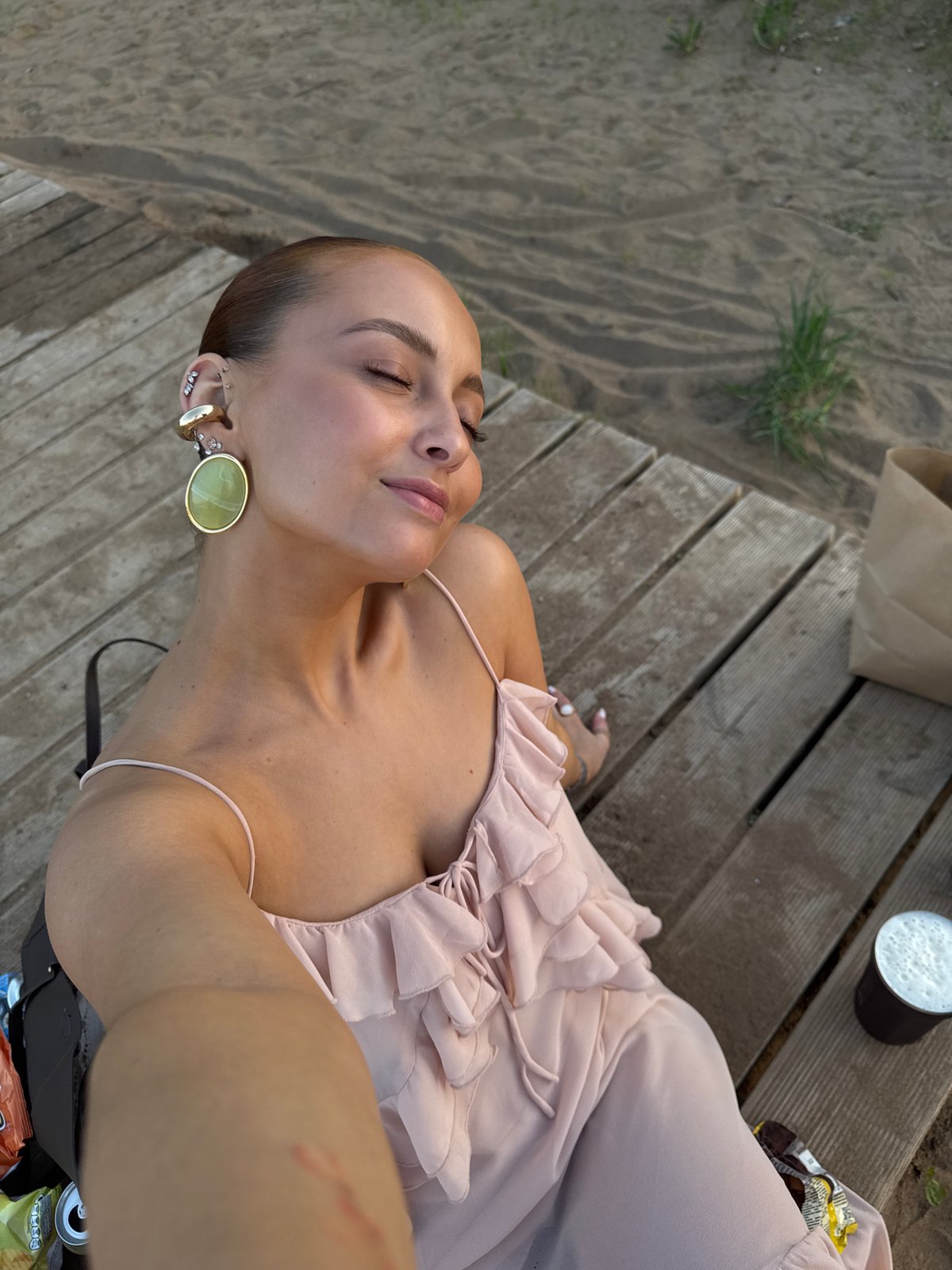 Personal photos and river scenes captured in Chaikovsky, Russia