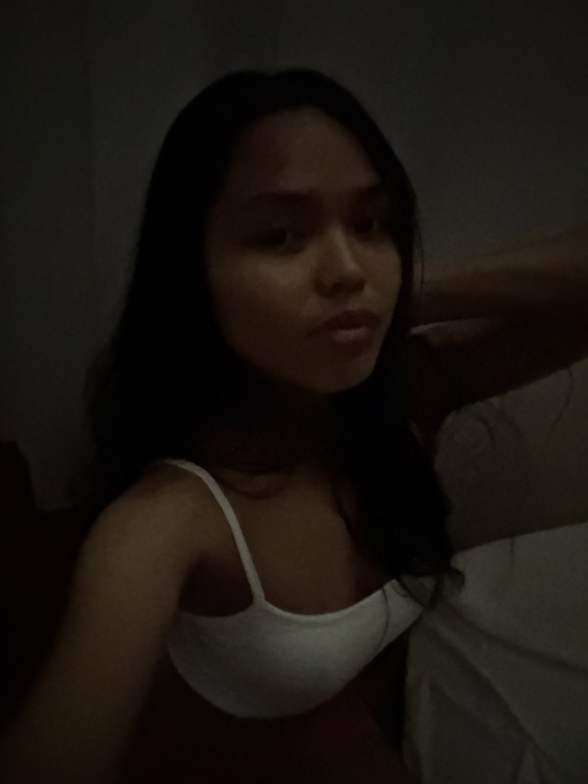Casual selfie session at home in Davao City