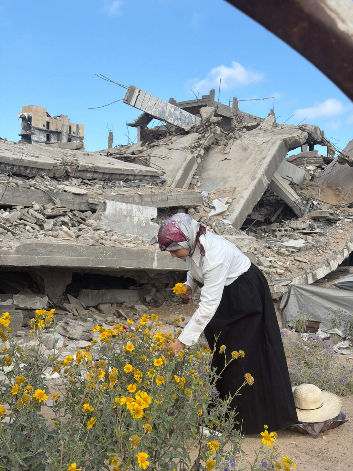 Life continues amid ruins and rubble across Gaza City