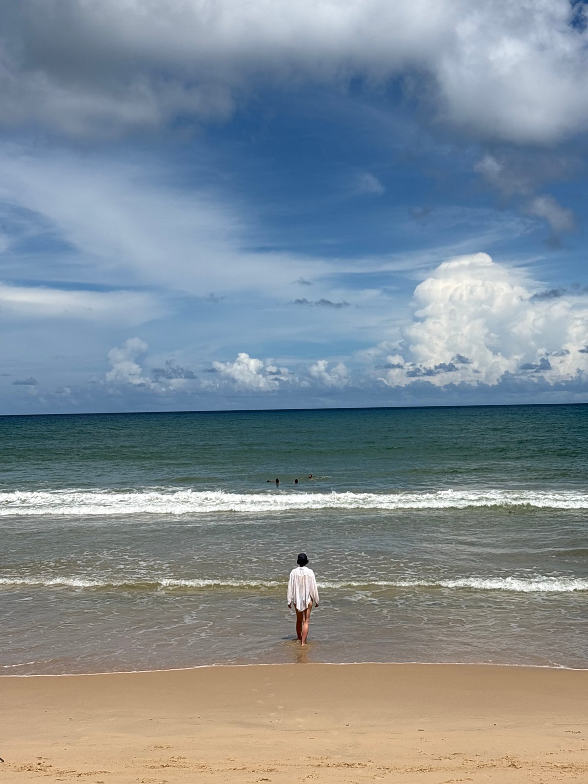 Calm morning at a Choeng Thale beach, Phuket