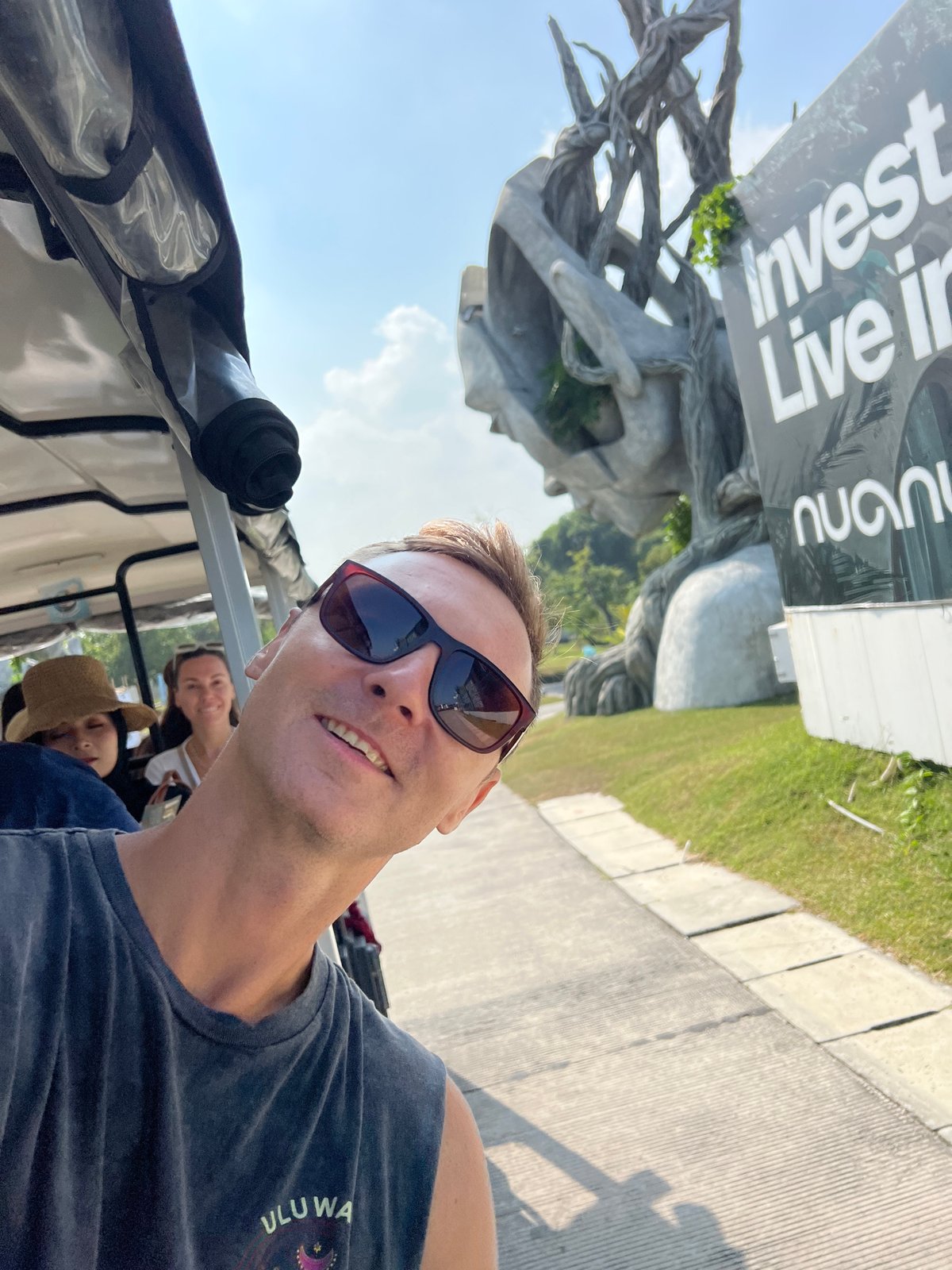 Exploring a sculptural beach resort in Kediri, Bali