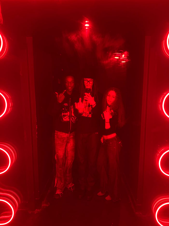 Nightclub scenes and street art documented in Paris