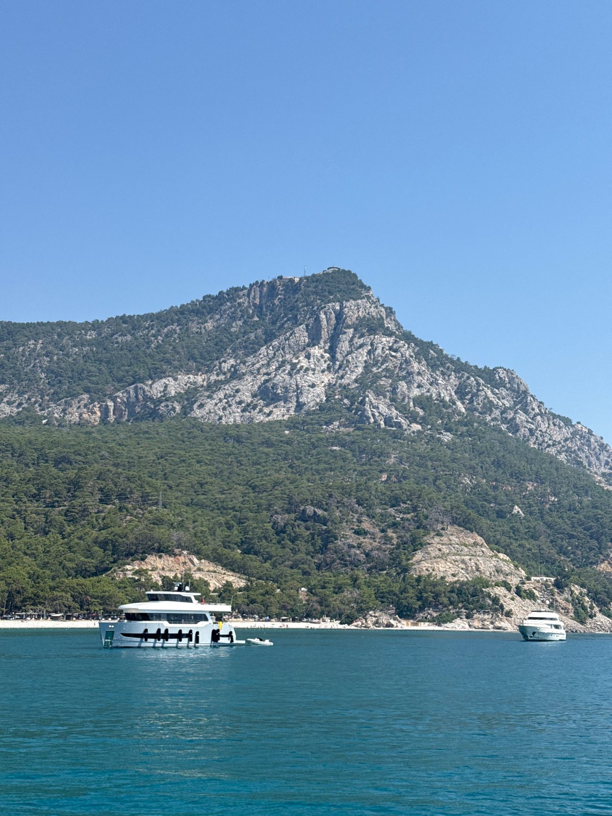 Pirate-themed boat cruise along the Antalya coast