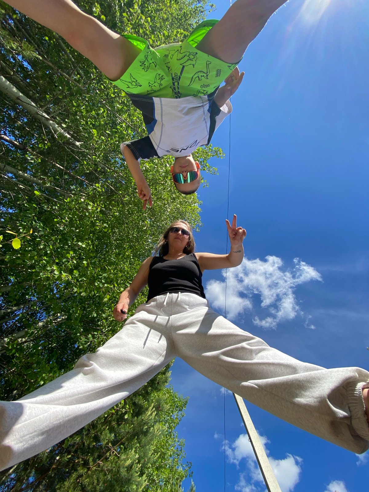 Family enjoys outdoor photo session in Chaikovsky, Russia