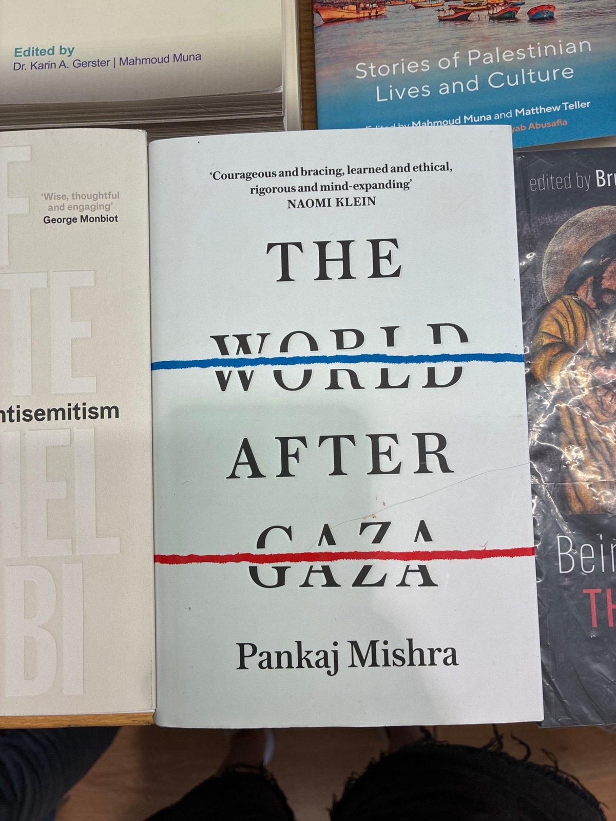 Books on Palestinian topics spotted in Jerusalem
