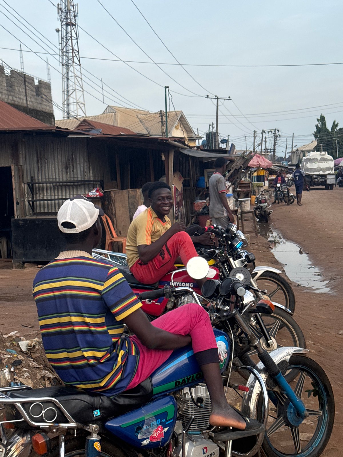 Daily street life documented in Ihiagwa, Nigeria