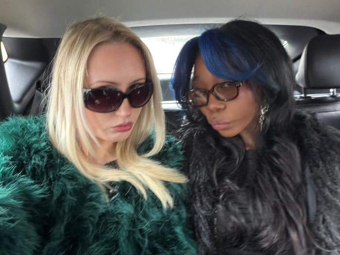 Two women spotted in vehicle backseat in London