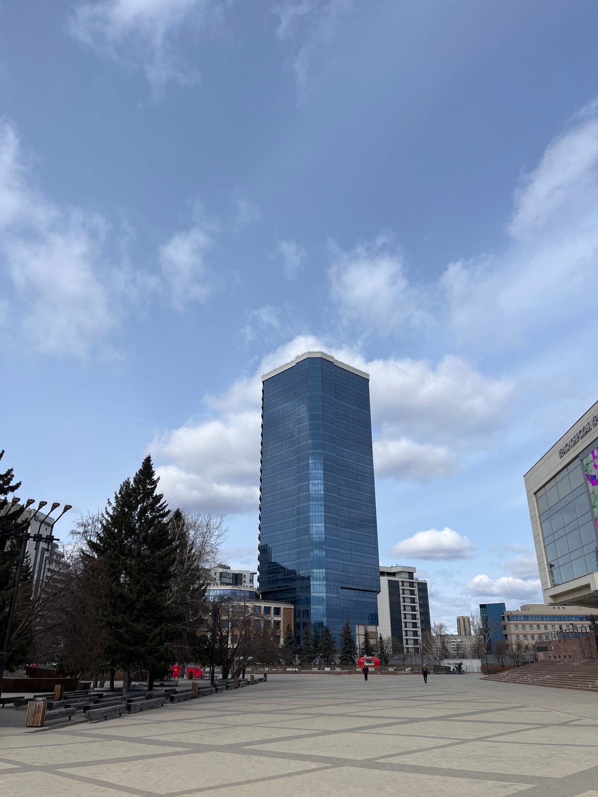 Early morning scenes across Krasnoyarsk captured by witnesses