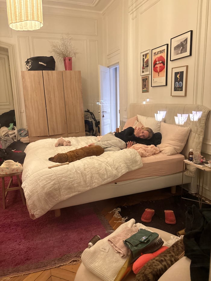 Late Night Domestic Moments Captured in Paris Apartment