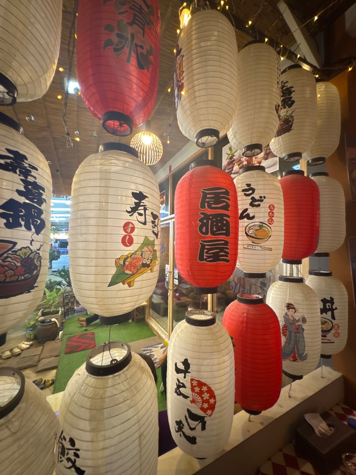 Evening scenes documented across Ban Tai Subdistrict establishments
