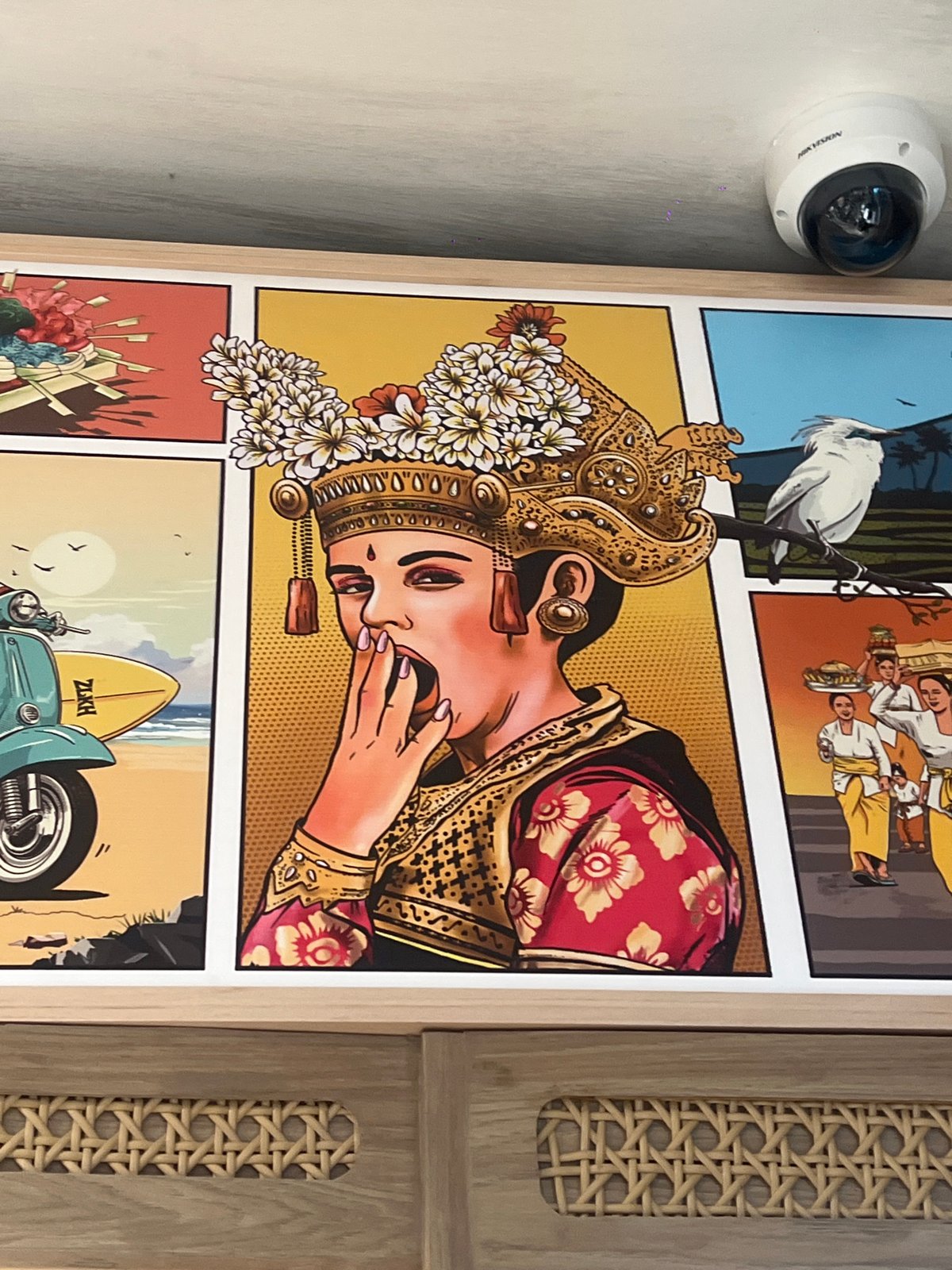 Traveler documents arrival experience at Bali airport