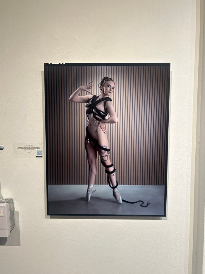 Late-night art gallery exhibition showcases diverse artworks in Los Angeles