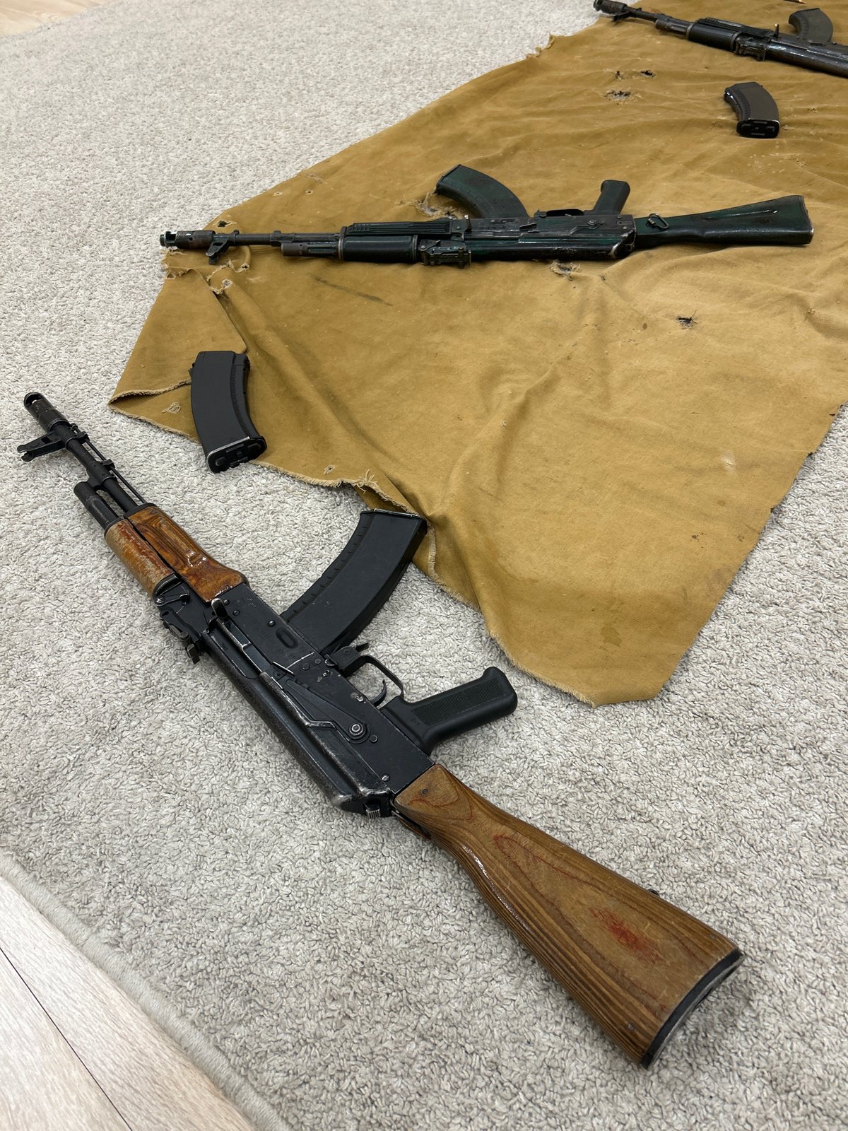 Child present during firearms display in Izhevsk residence