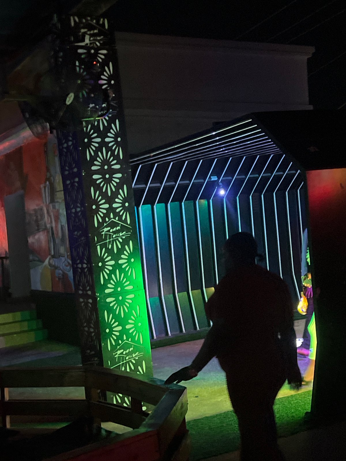 Person documents night out at entertainment venue in Nigeria