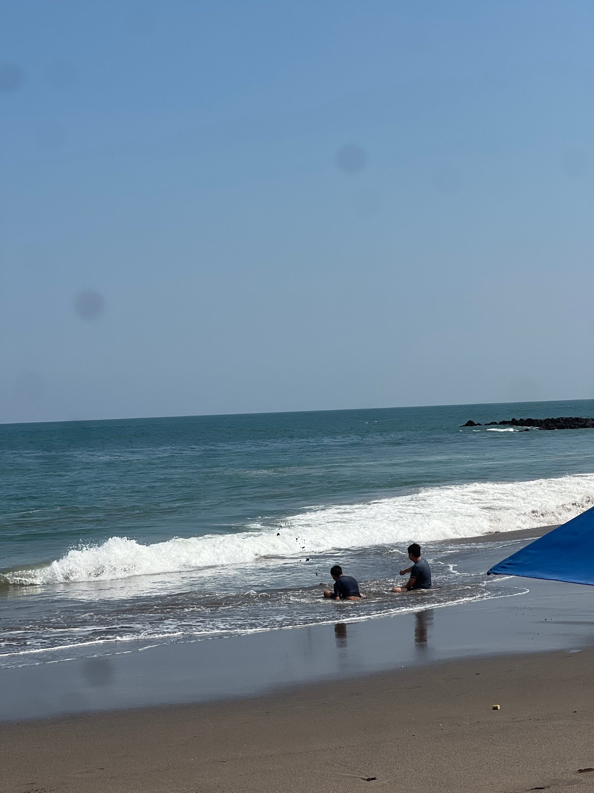 Lazy morning on the beach at North Kuta, Bali
