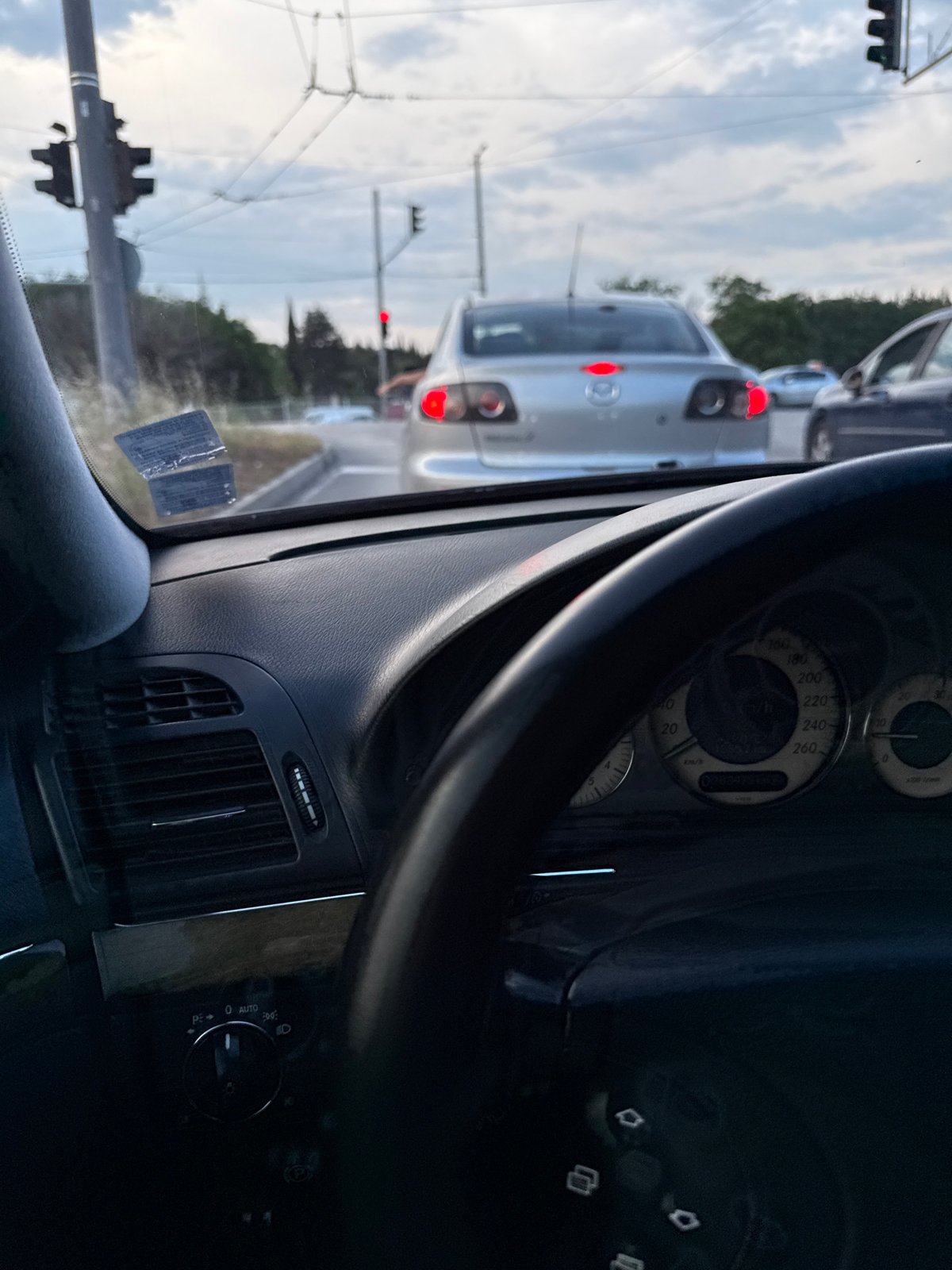 Vehicle perspectives captured in Stara Zagora parking area