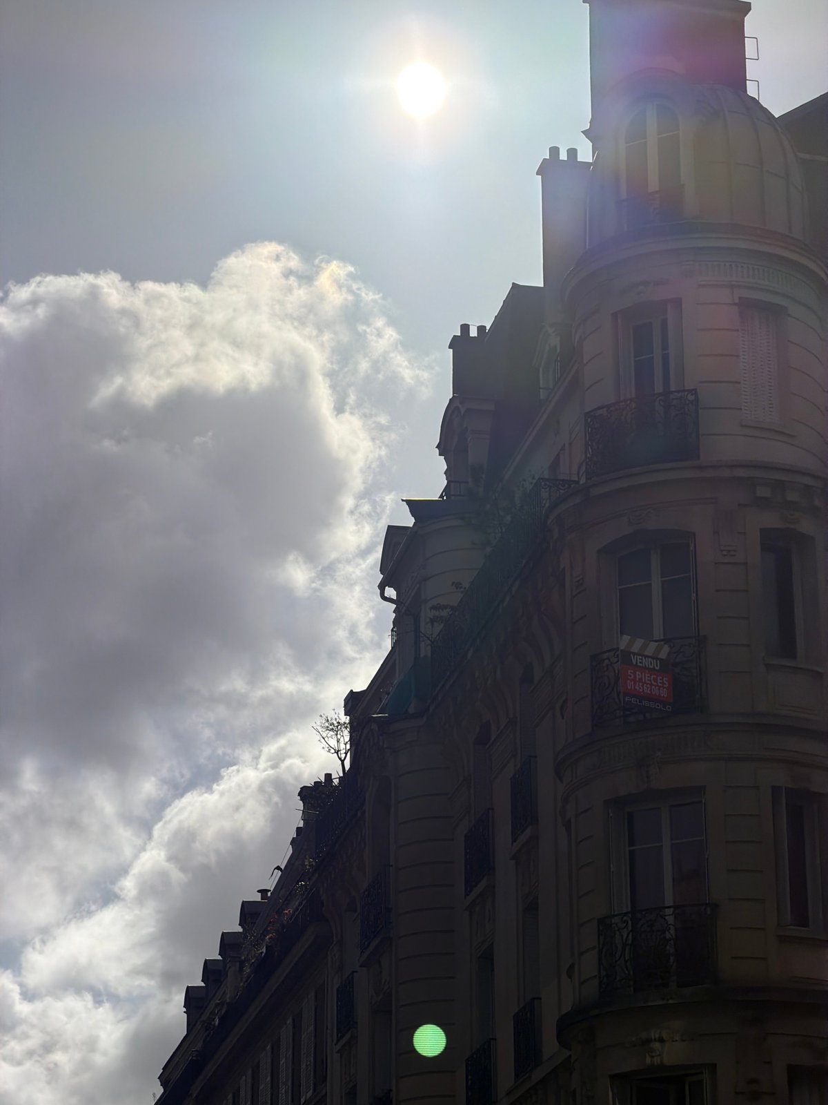 Morning street scenes captured across central Paris neighborhoods