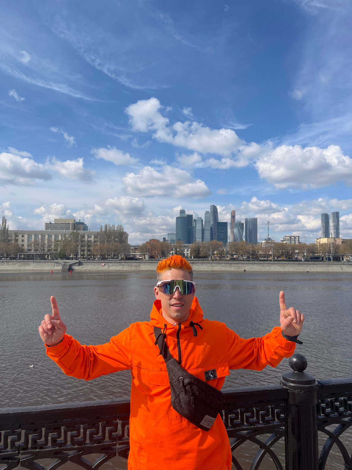 Visitor documents Hvorostovsky memorial at Moscow's Novodevichy Cemetery