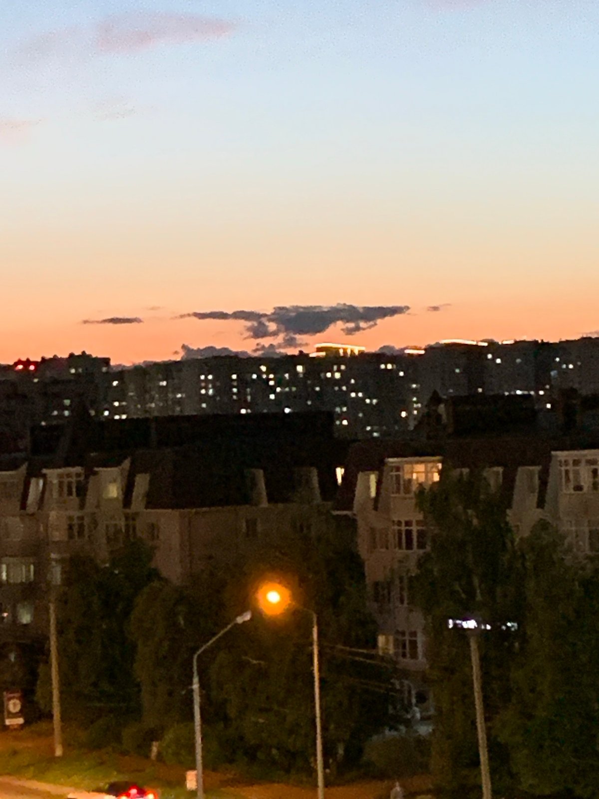 Evening memories: guitar, cats, and twilight walks documented