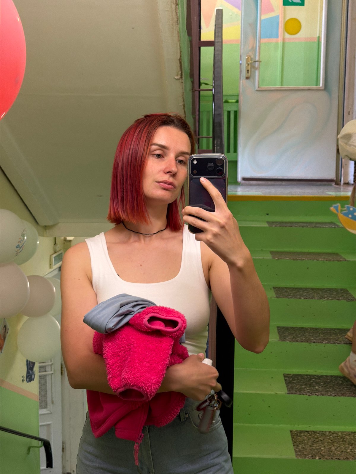 Casual selfies and daily life documented in Chaikovsky, Russia